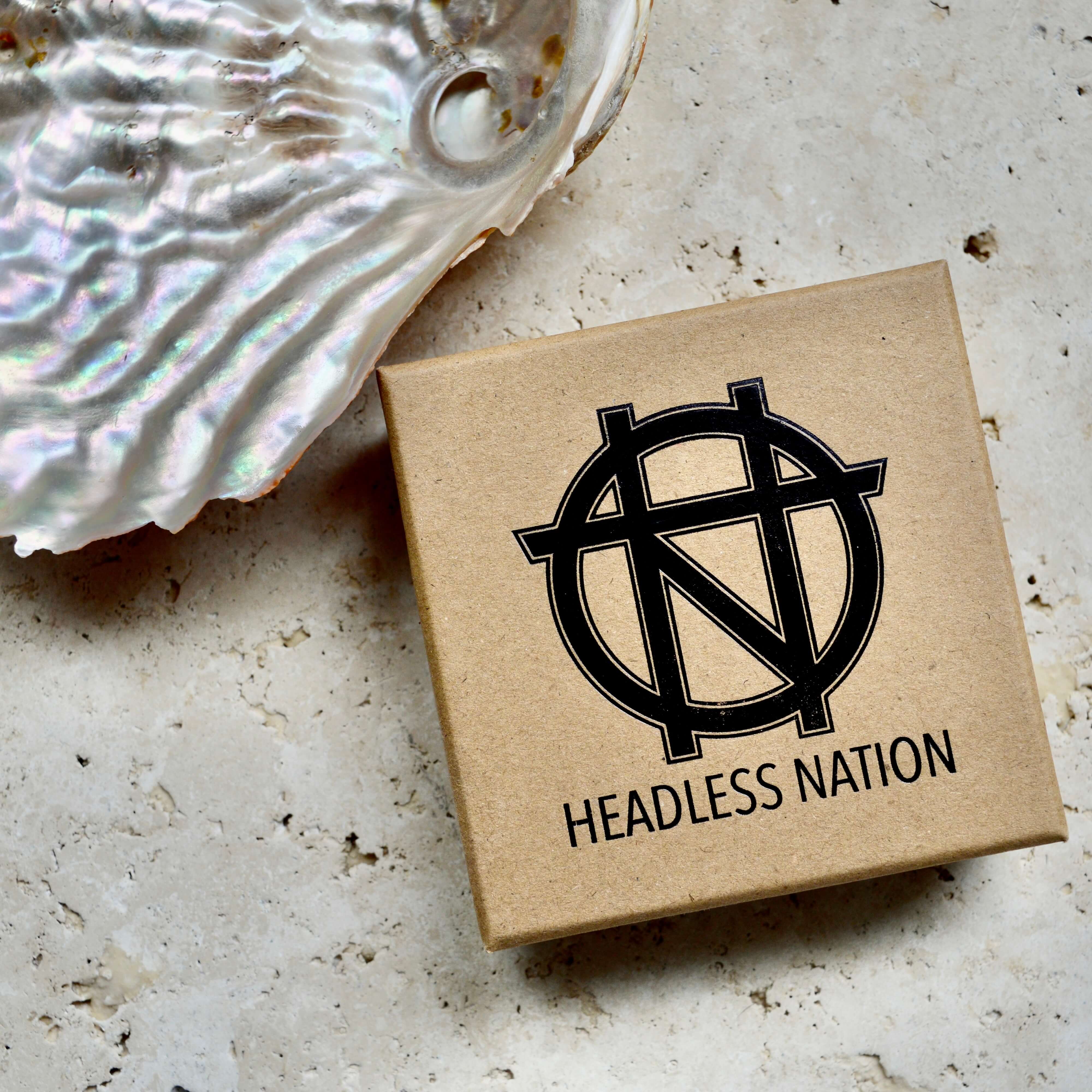 WHITE HOWLITE BEADED BRACELET- NERO COLLECTION - Headless Nation