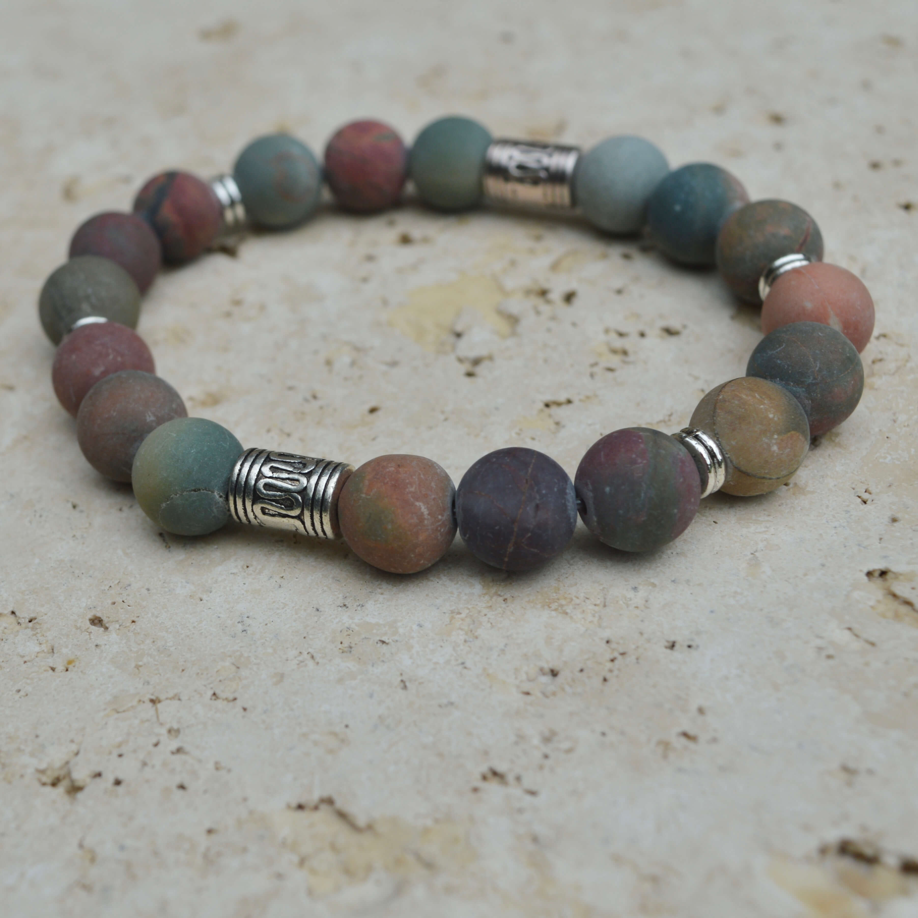 PICASSO JASPER BEADED BRACELET - LUCID COLLECTION - Headless Nation