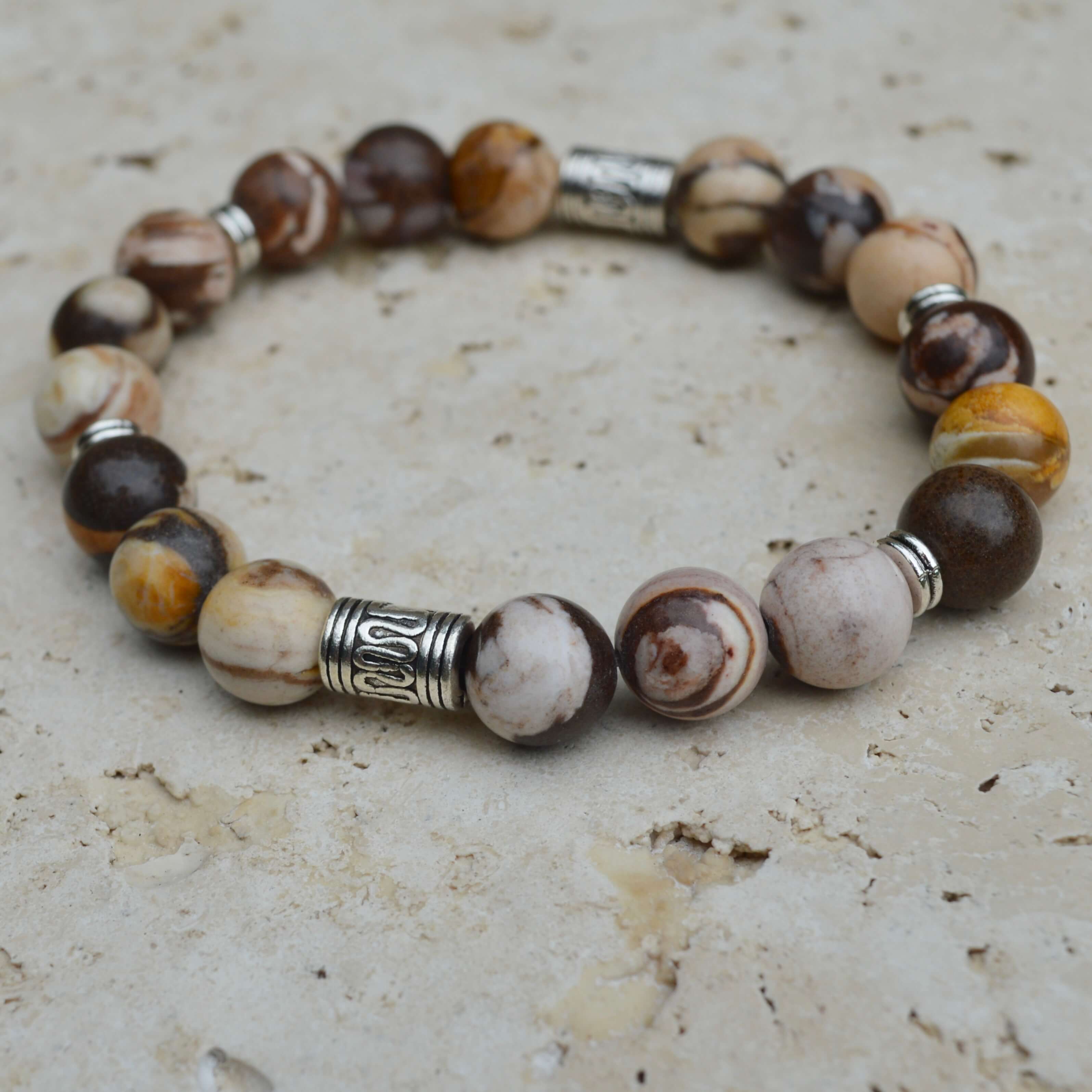 AUSTRALIAN AGATE BEADED BRACELET - LUCID COLLECTION - Headless Nation