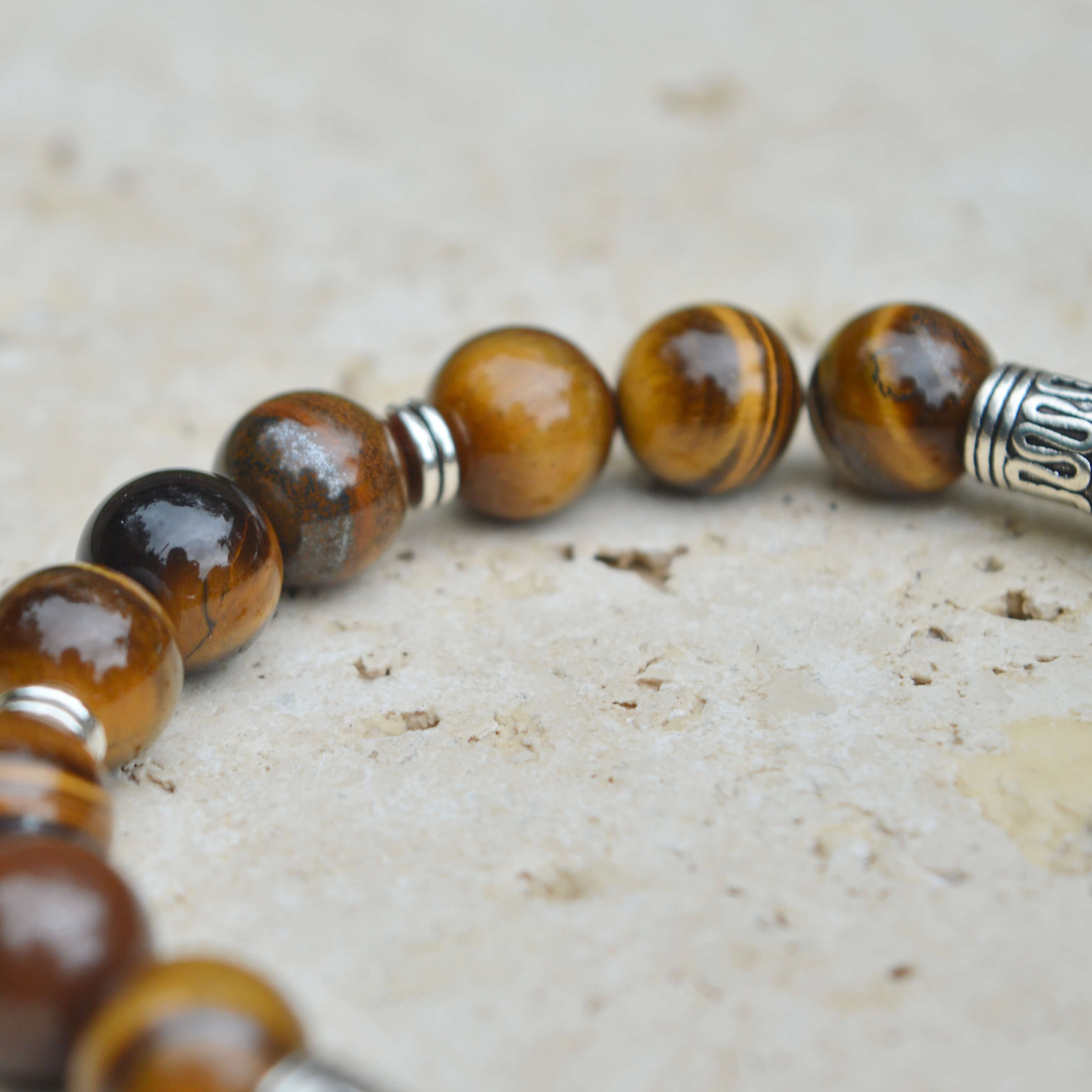 TIGERS EYE BEADED BRACELET - LUCID COLLECTION - Headless Nation