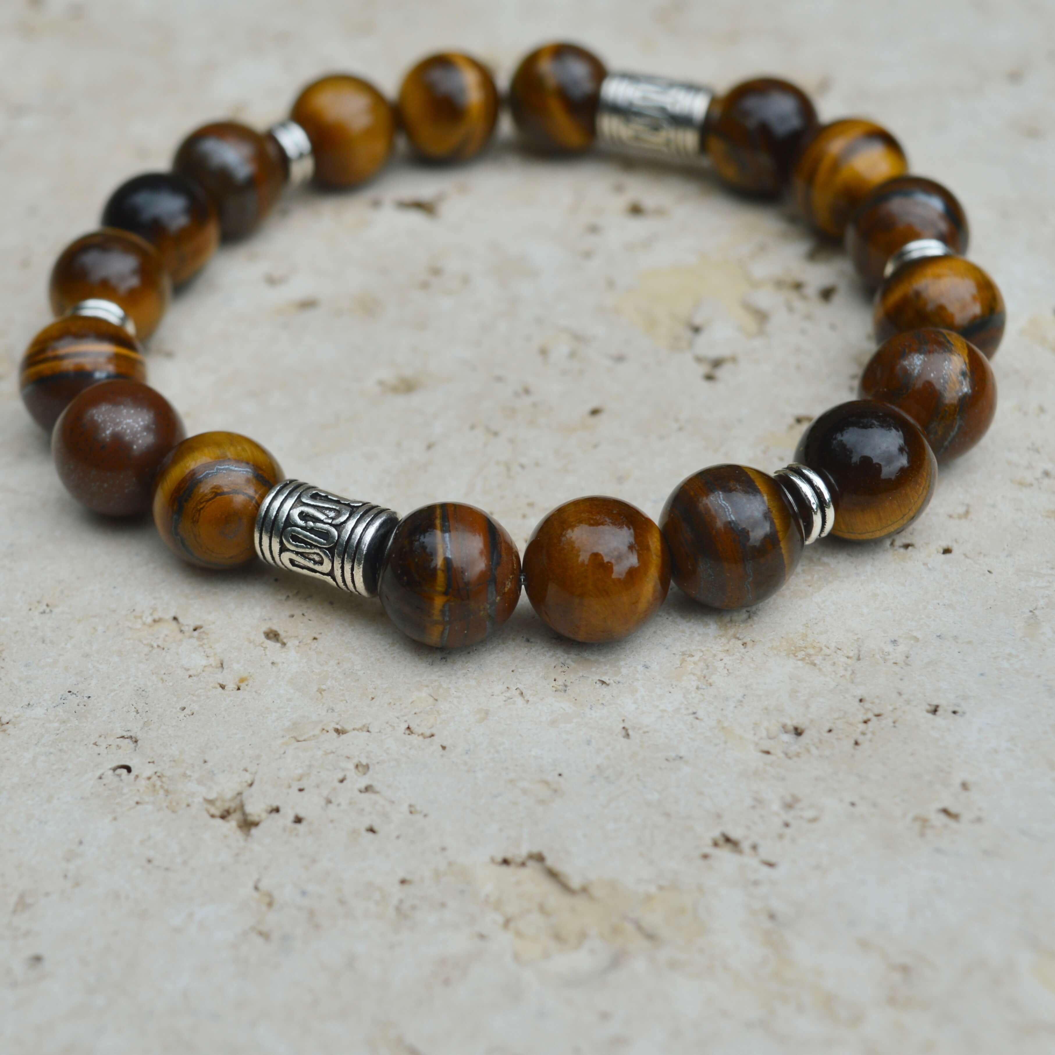 TIGERS EYE BEADED BRACELET - LUCID COLLECTION - Headless Nation