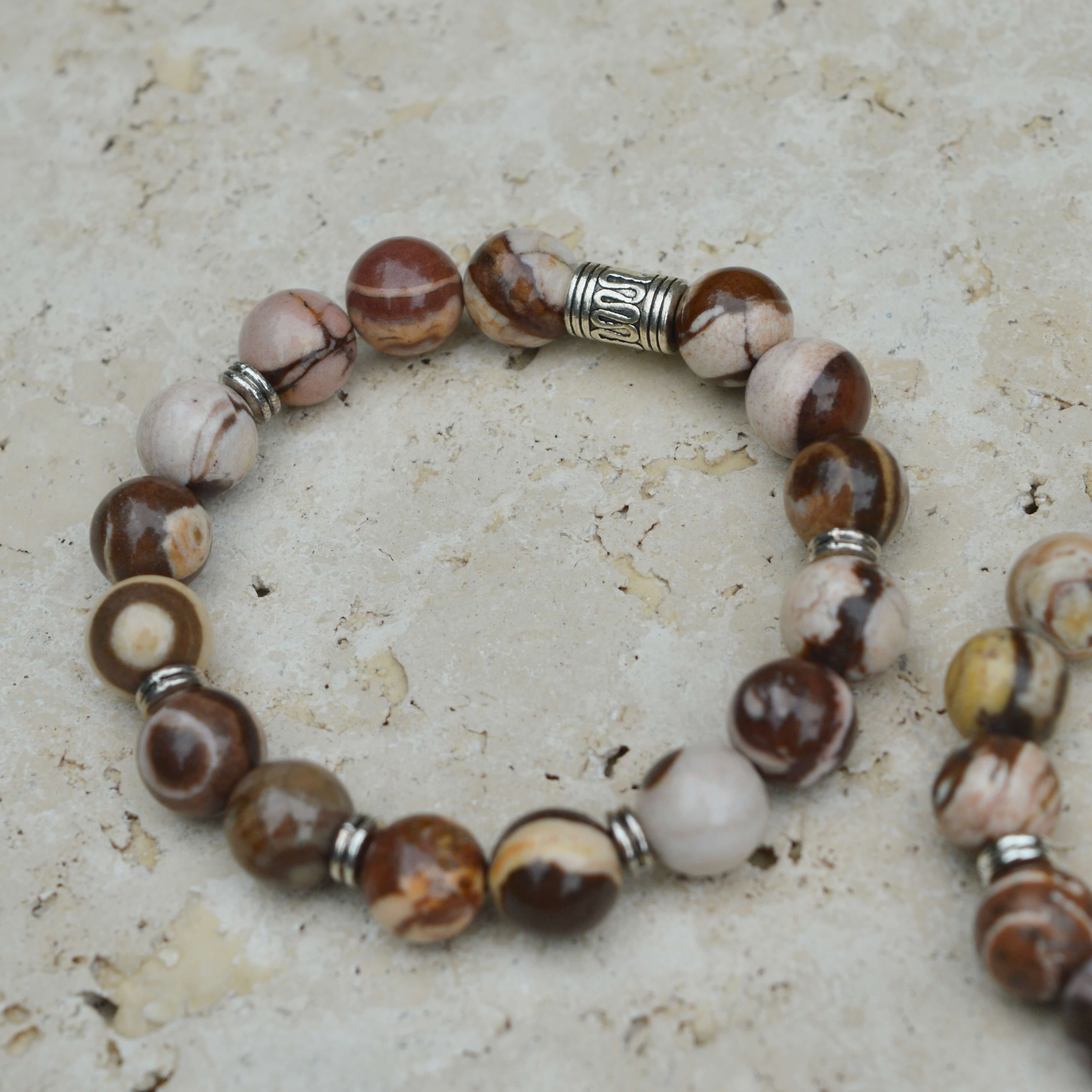 AUSTRALIAN AGATE BEADED BRACELET - LUCID COLLECTION - Headless Nation