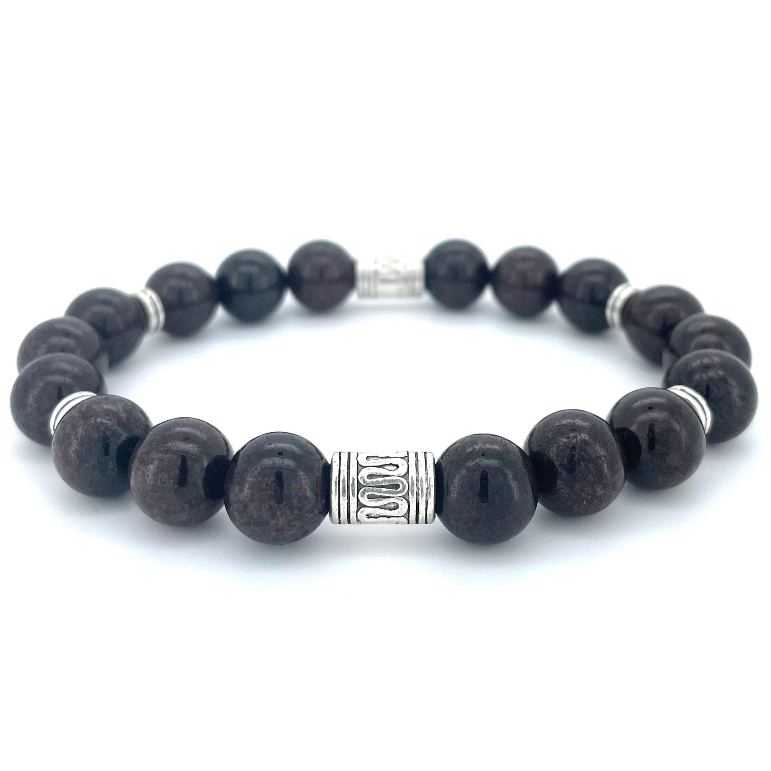 GARNET BEADED BRACELET- LUCID COLLECTION - Headless Nation