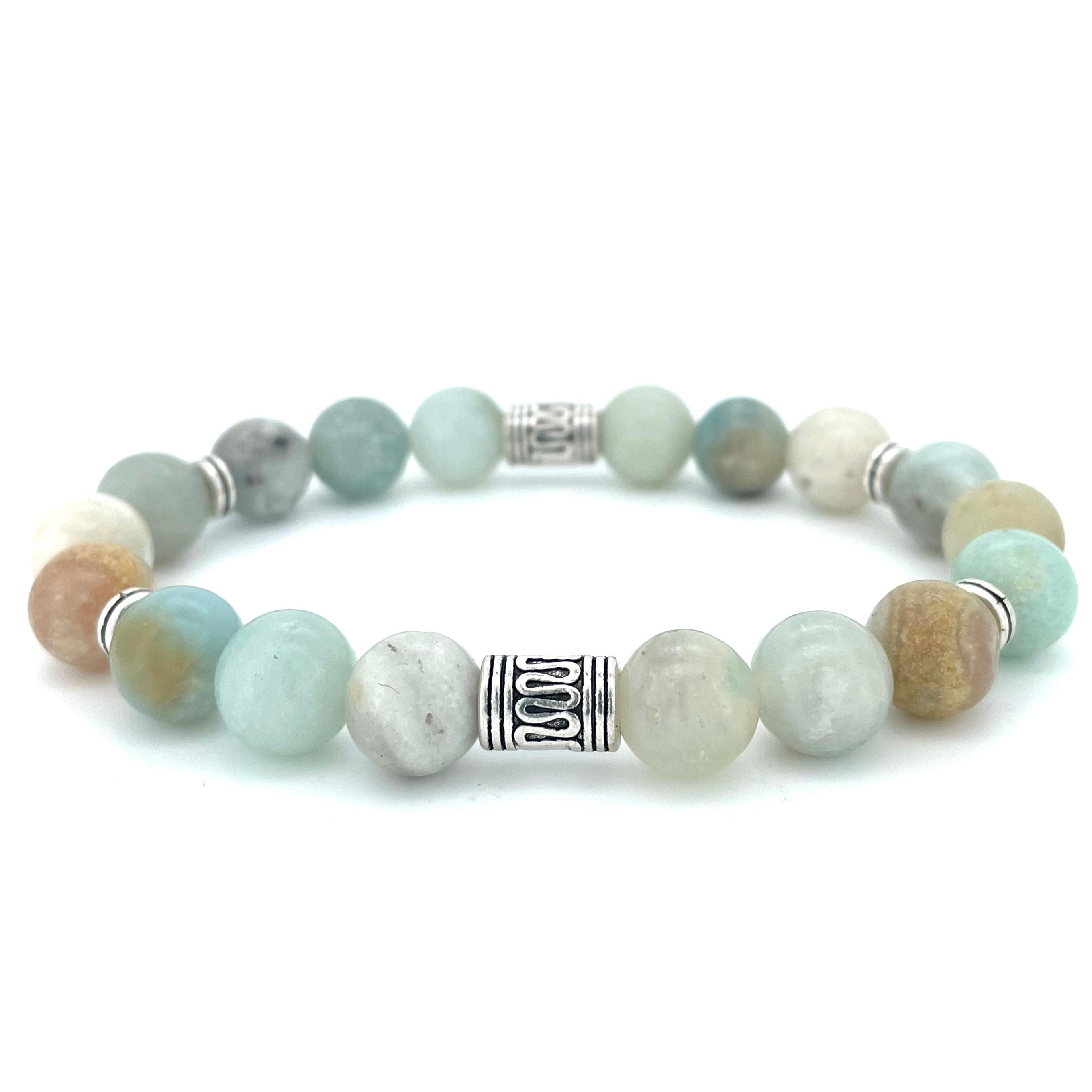 AMAZONITE BEADED BRACELET - LUCID COLLECTION - Headless Nation