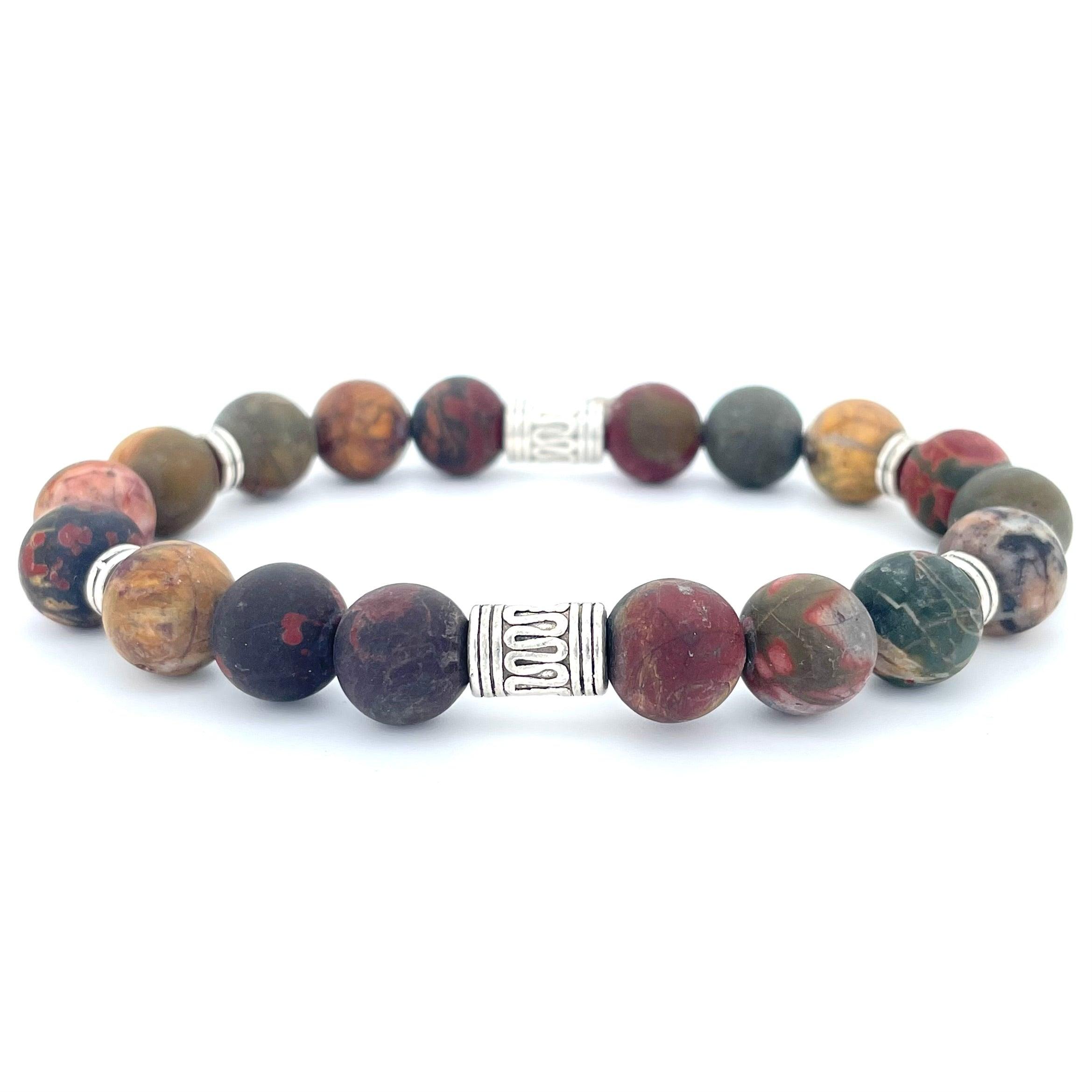 PICASSO JASPER BEADED BRACELET - LUCID COLLECTION - Headless Nation