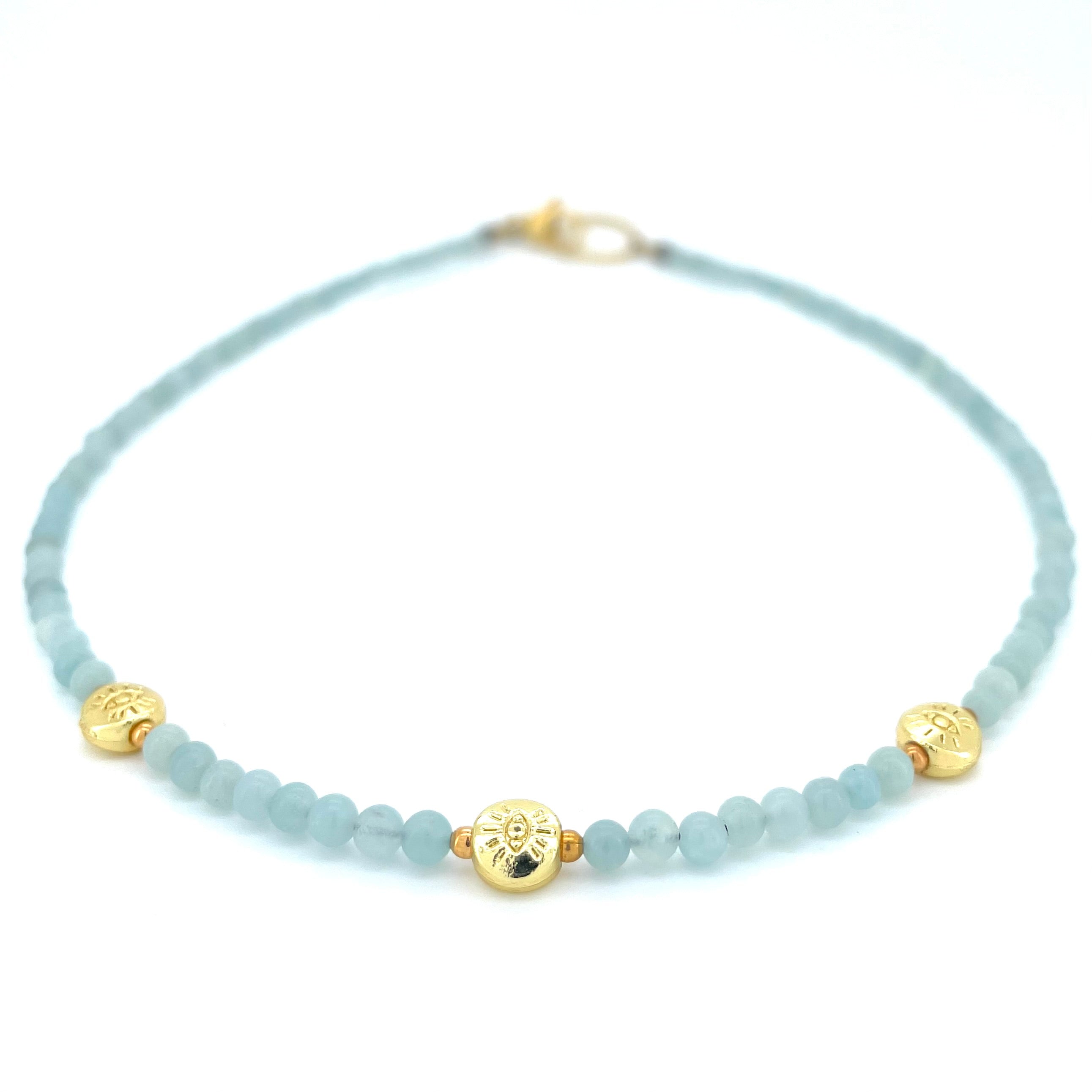 THE DAINTY- EYES- Amazonite- NECKLACE - Headless Nation
