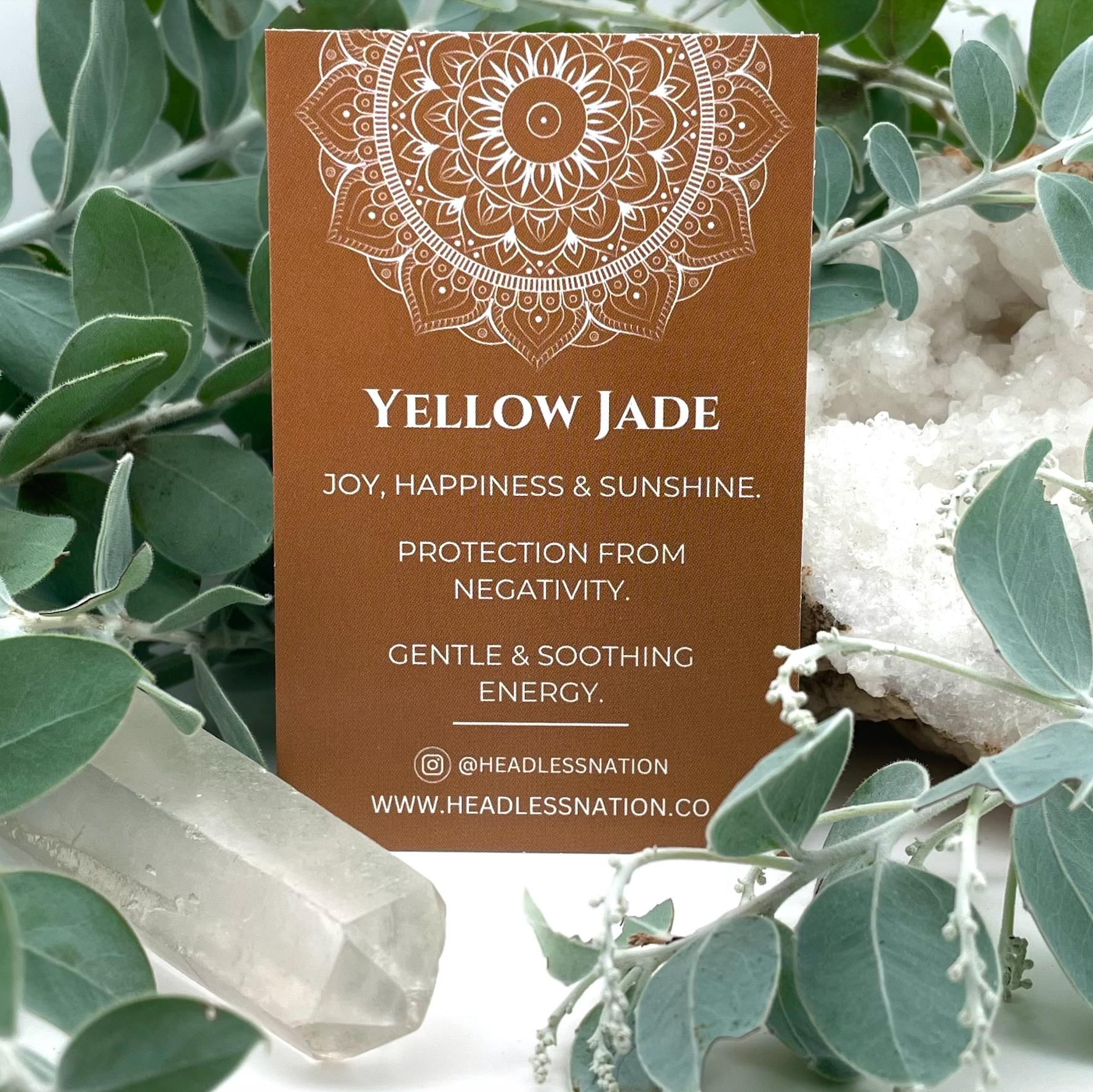 YELLOW JADE & GOLD BEADED BRACELET - HALCYON COLLECTION - Headless Nation