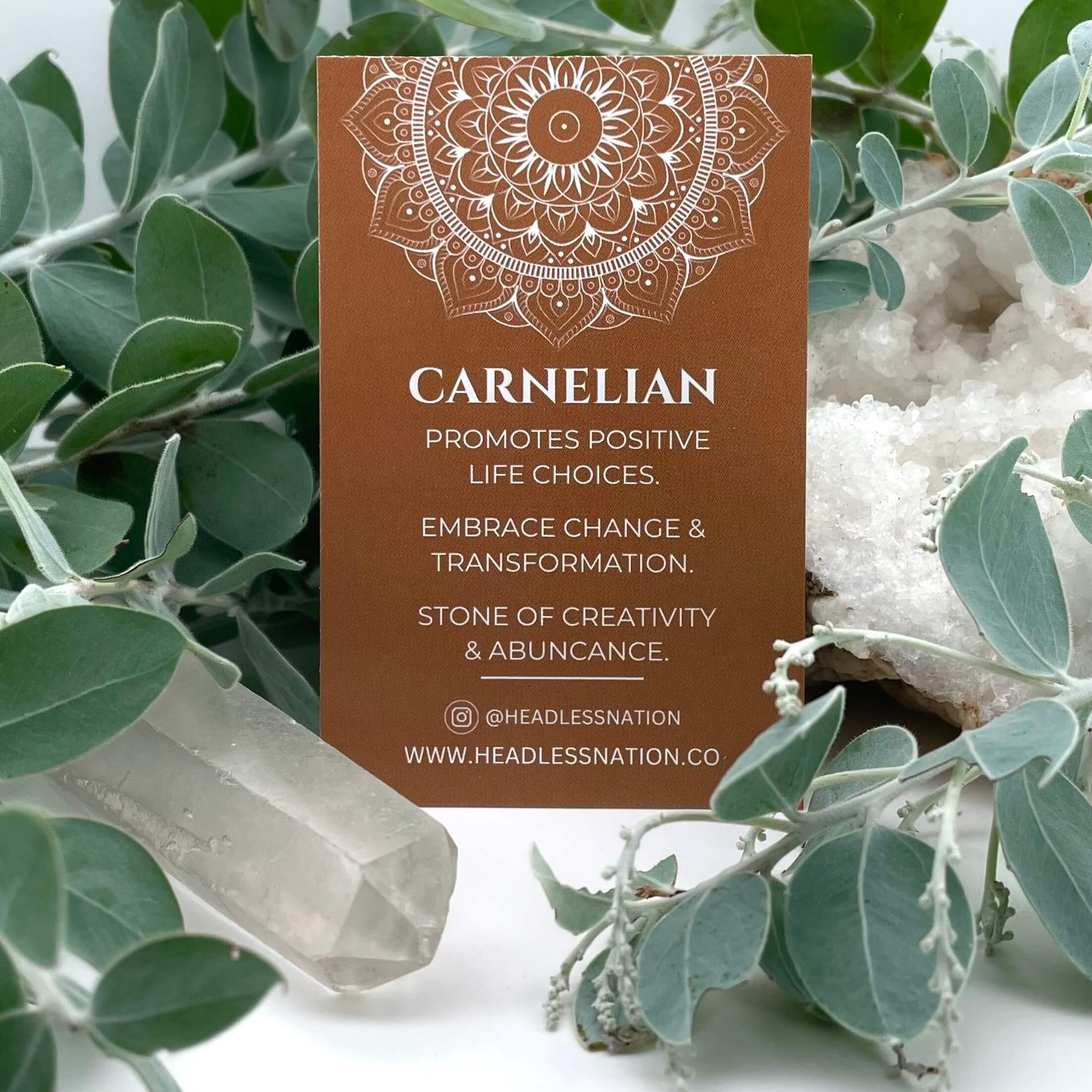 CARNELIAN & STERLING SILVER BEADED BRACELET