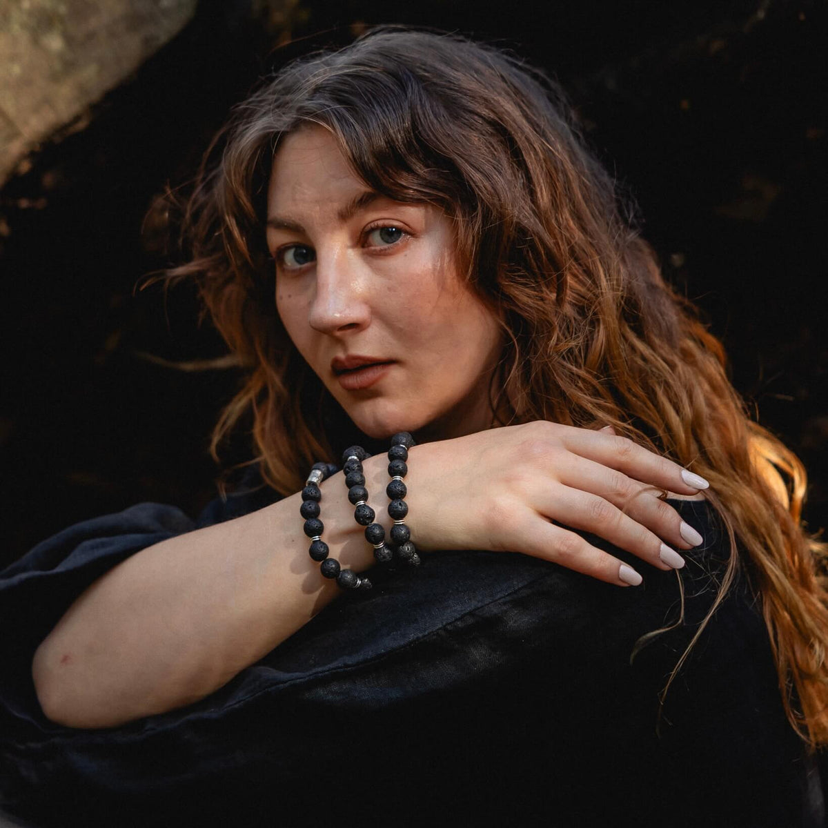 LAVA STONE BEADED BRACELET - LUCID COLLECTION - Headless Nation
